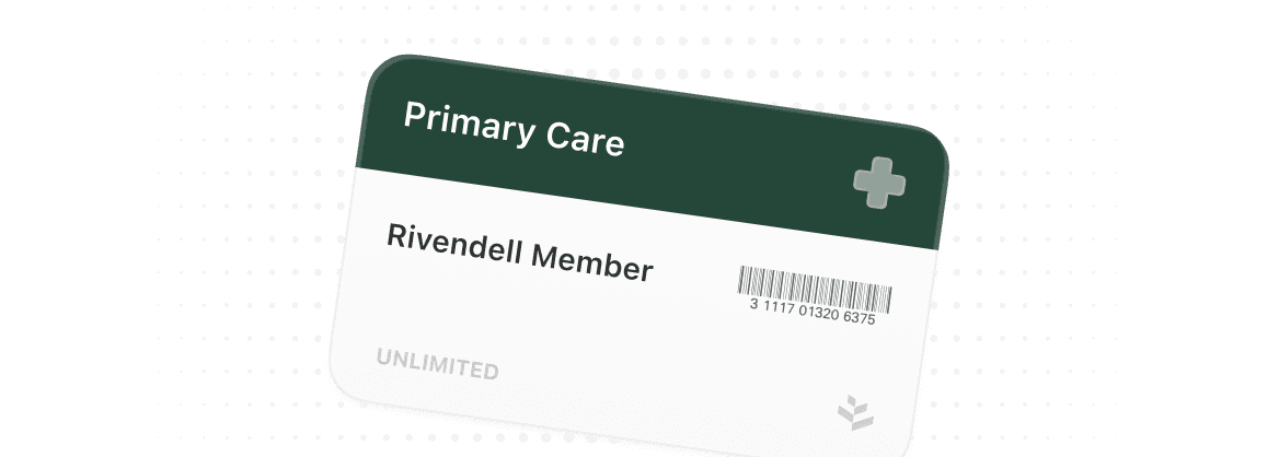 Primary care membership card